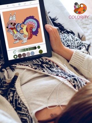 Color Therapy Coloring Pages screenshot