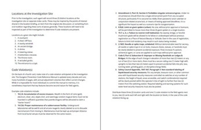 Department of Dungeon Prevention Image