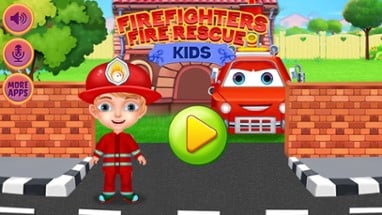 Firefighters Fire Rescue Kids Image