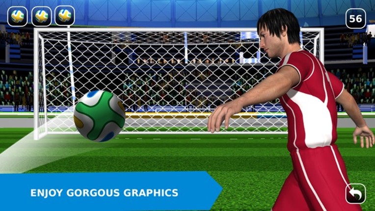 Flick Soccer 2016 Pro – Penalty Shootout Football Game screenshot