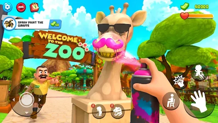 Zoo Prank: Crazy Animals Image