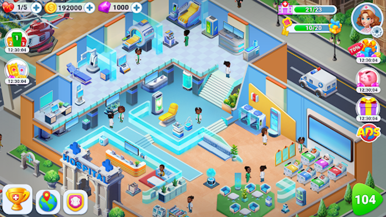 Doctor Clinic - Hospital Games screenshot