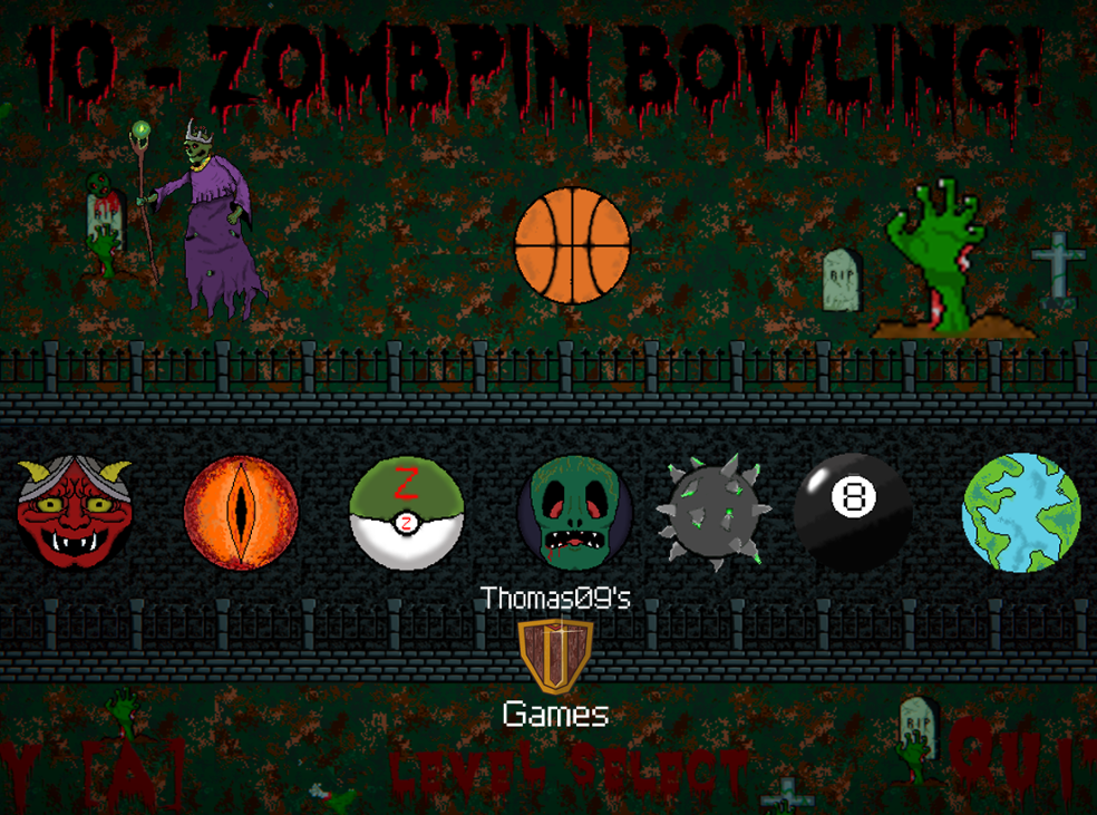 Games like 10 Zombpin Bowling!