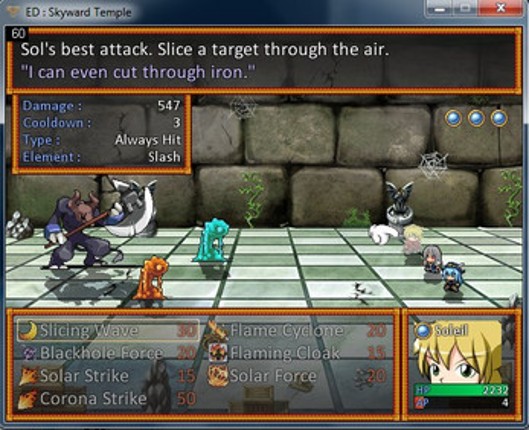 Eremidia Dungeon: Skyward Temple Image