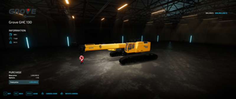 Grove GHC 130 Crane screenshot