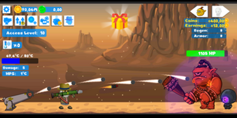 Idle Cannon Quest screenshot