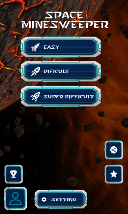 Space Minesweeper screenshot