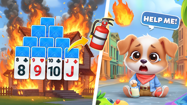 TriPeaks Solitaire Match Image