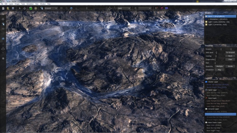 GPU Terrain Painter screenshot