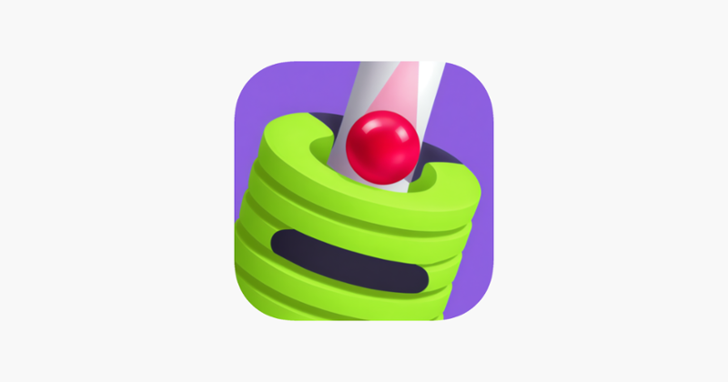 Helix Paint Ball - jump Stack Game Cover