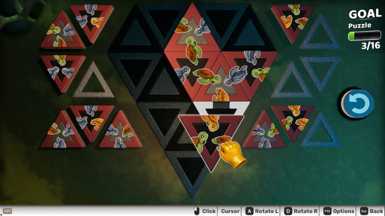 Hidden Turtle Puzzle screenshot