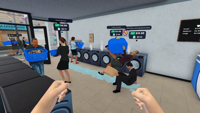 Laundry Store Simulator screenshot