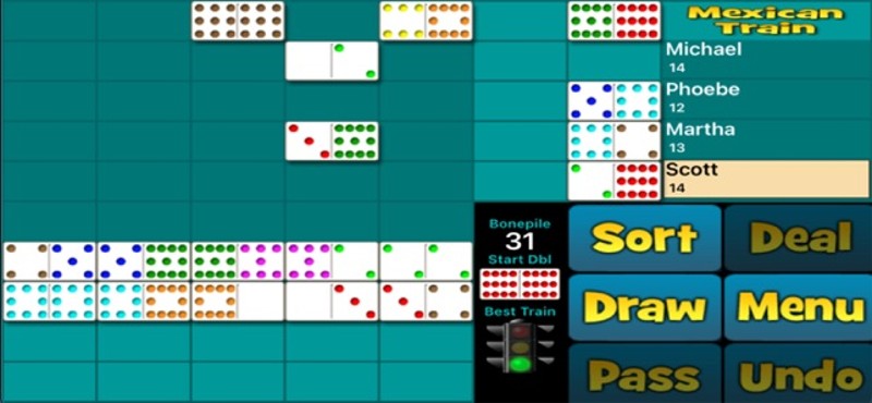 Mexican Train Dominoes 2 screenshot