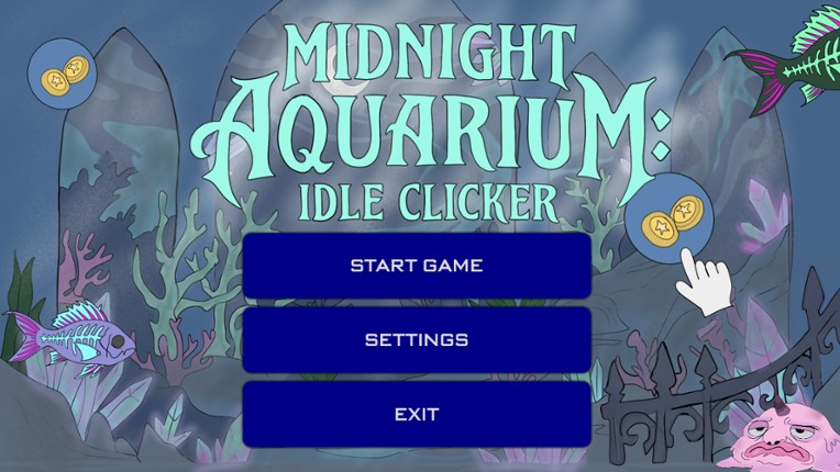 Midnight Aquarium: Idle Clicker Image