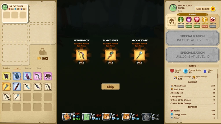 Paper Tactics screenshot