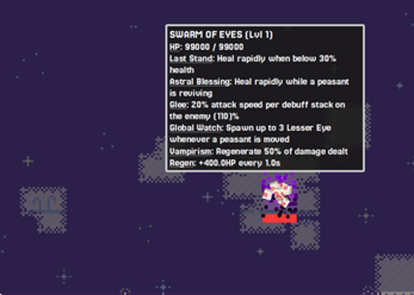 Peasant trying to become strong enough to defeat the evil lich lord screenshot