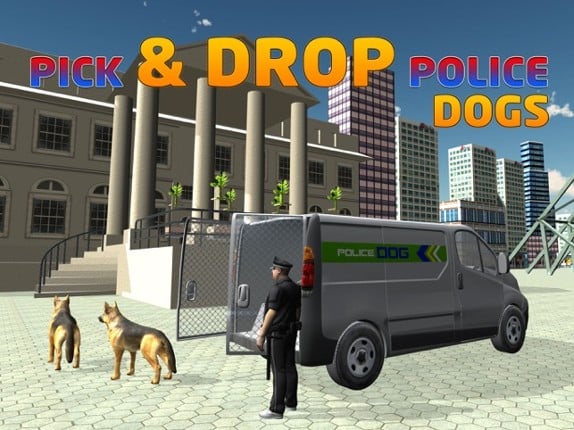 Police Dog Transporter Truck – Drive minivan &amp; transport dogs in this simulator game Image