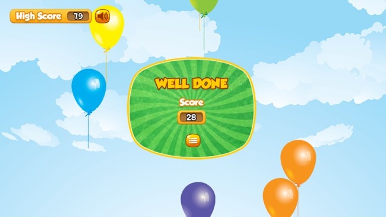 Pop the Balloons - Free Balloon Popping Games for Kids screenshot