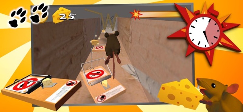 Snappy Mouse Run-Dizzy Running screenshot