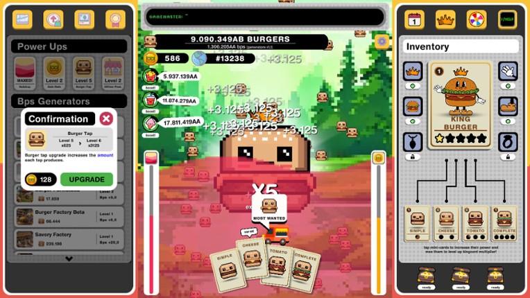 Super Burger Clicker screenshot