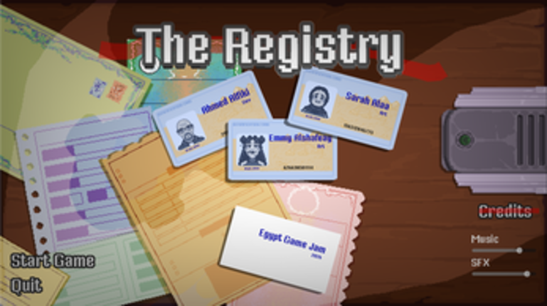 The Registry screenshot