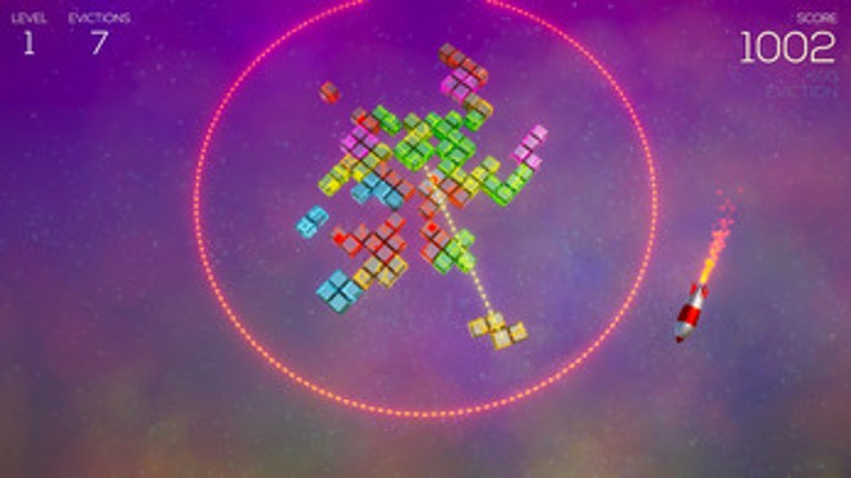 Zero-G Nuclear Space T3TRIS screenshot