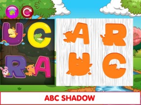 ABC Matching Shadow &amp; Animals Image