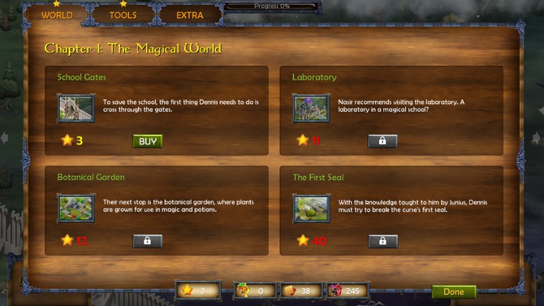Academy of Magic: The Great Dark Wizard's Curse screenshot