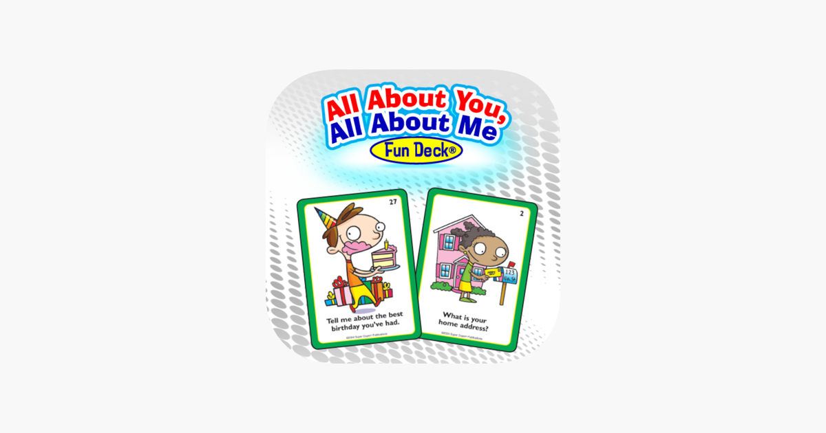 Games like All About You All About Me Fun Deck