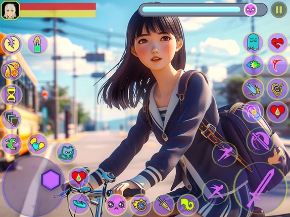 Anime High School Girl Fighter screenshot