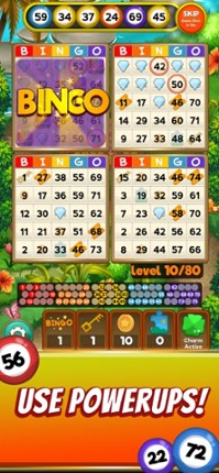 Bingo game Quest Summer Garden screenshot