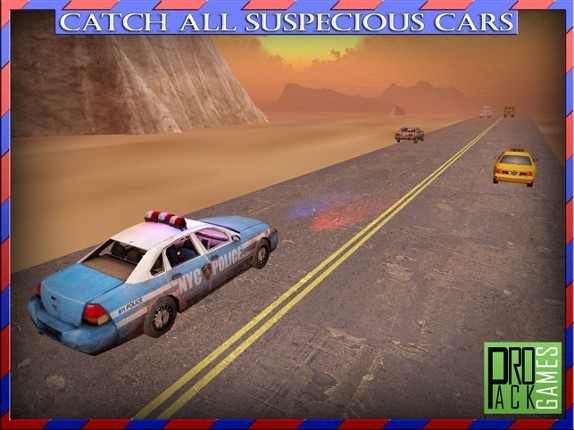 Drunk Driver Police Chase Simulator - Catch dangerous racer &amp; robbers in crazy highway traffic rush screenshot