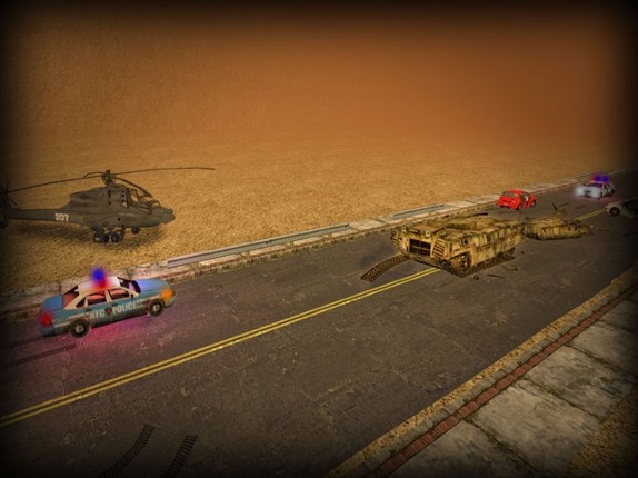 Enemy Cobra Helicopter Getaway - Dodge reckless Apache attack at frontline screenshot