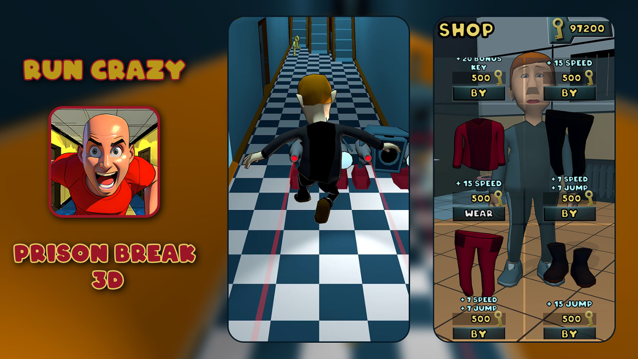 Games like Run Crazy - Prison Break 3D