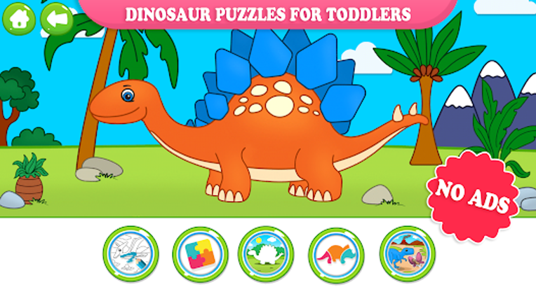 Dinosaur Puzzles for Kids screenshot