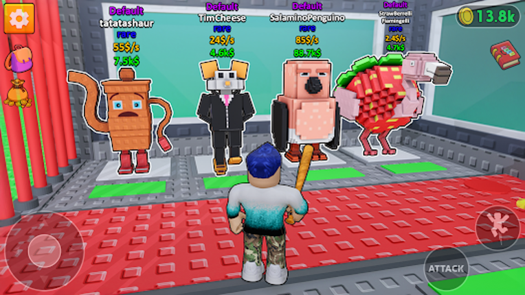 Steal & Catch: Brainrot Battle screenshot