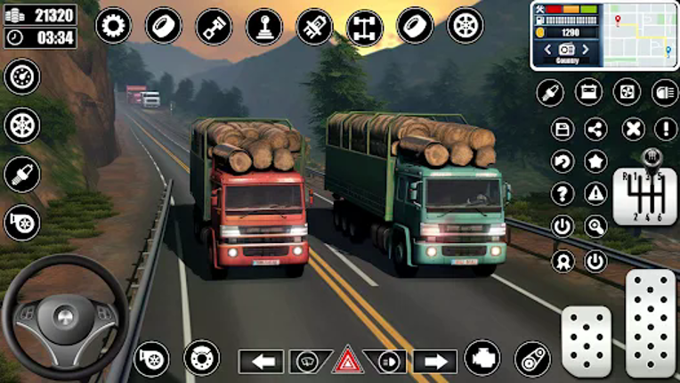 Cargo Truck Driver Truck Games screenshot
