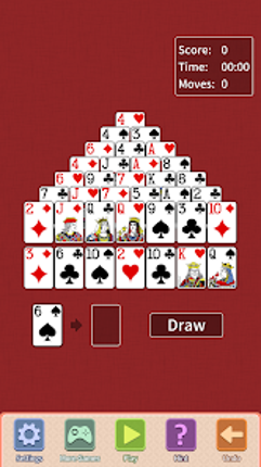 Pyramid Solitaire 3 in 1 screenshot