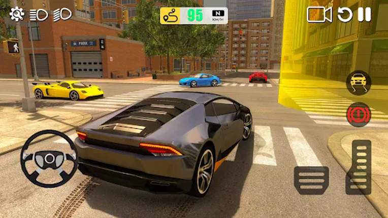 Real Car Driving 3D Simulator screenshot