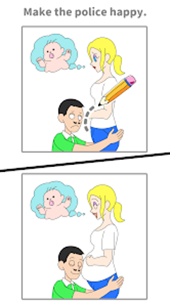 Draw Happy Police - Draw Games Image