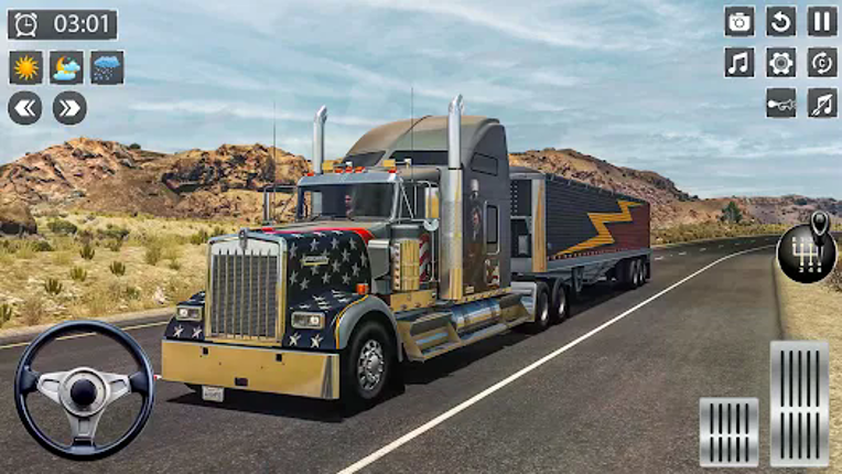 Truck Game Cargo Transport Sim screenshot