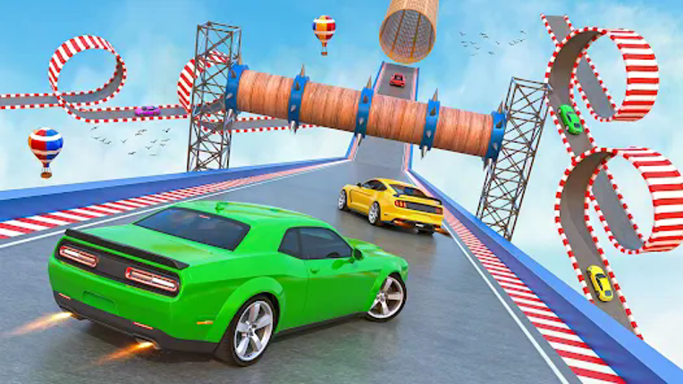 Crazy Car Stunts GT Ramp Games screenshot
