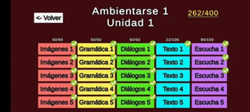 Ambientarse - Español A1 screenshot
