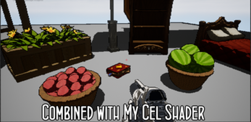 Retro Game/Pixelization Shader for Unreal Engine 4 screenshot