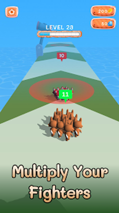 Mob Race - Run, Build & Attack screenshot