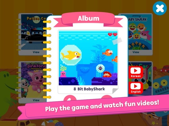 Pinkfong Spot the difference screenshot