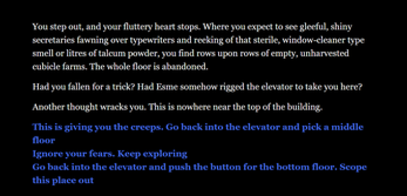 Seeking Employment screenshot