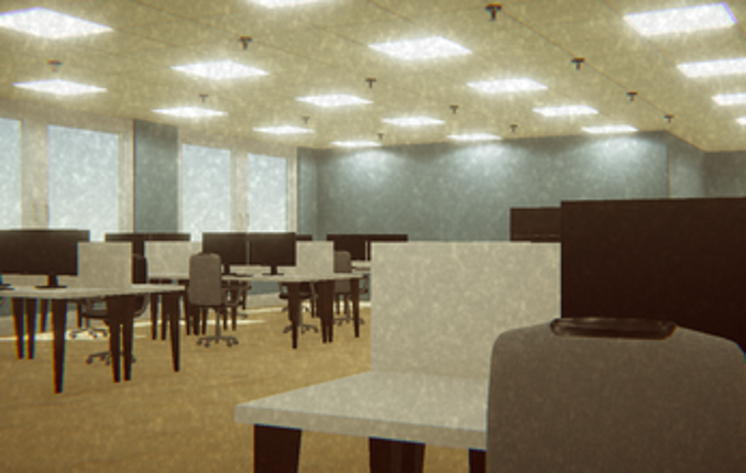 The Backrooms screenshot