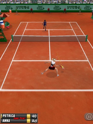 TouchSports Tennis 2012 HD screenshot