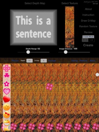 Autostereogram-Maker screenshot
